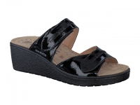 Chaussure mobils sandales modele paula verni fripÃ© noir